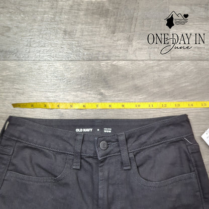 Old Navy High Rise Wow Denim Shorts Size 0