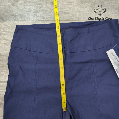 New Directions Petite Average Length Pull On Slim Leg Pants Size 4P