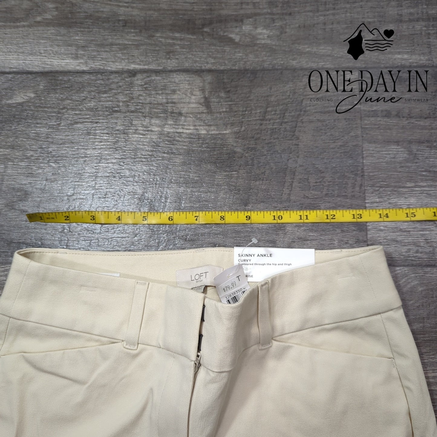 Loft Skinny Curvy Ankle Pants Size 2