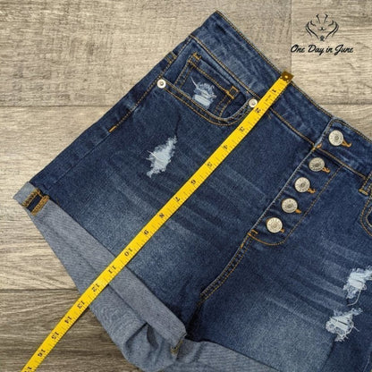 Love Tree Denim High Waist Shorts Size S