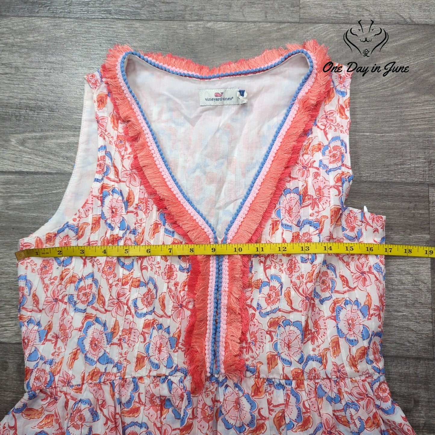 Vineyard Vines Sleeveless Mini Dress Size S