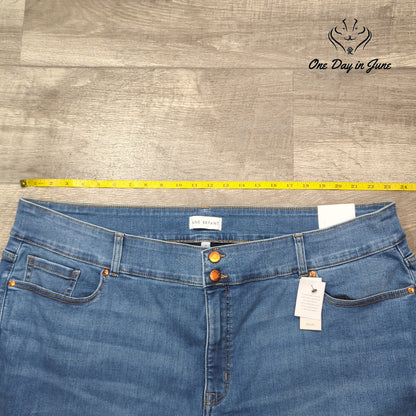 Lane Bryant Tighter Tummy Skinny High Rise Jeans Size 28