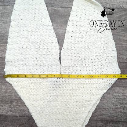 Prettylittlething Crochet One Piece Swimsuit Size 12
