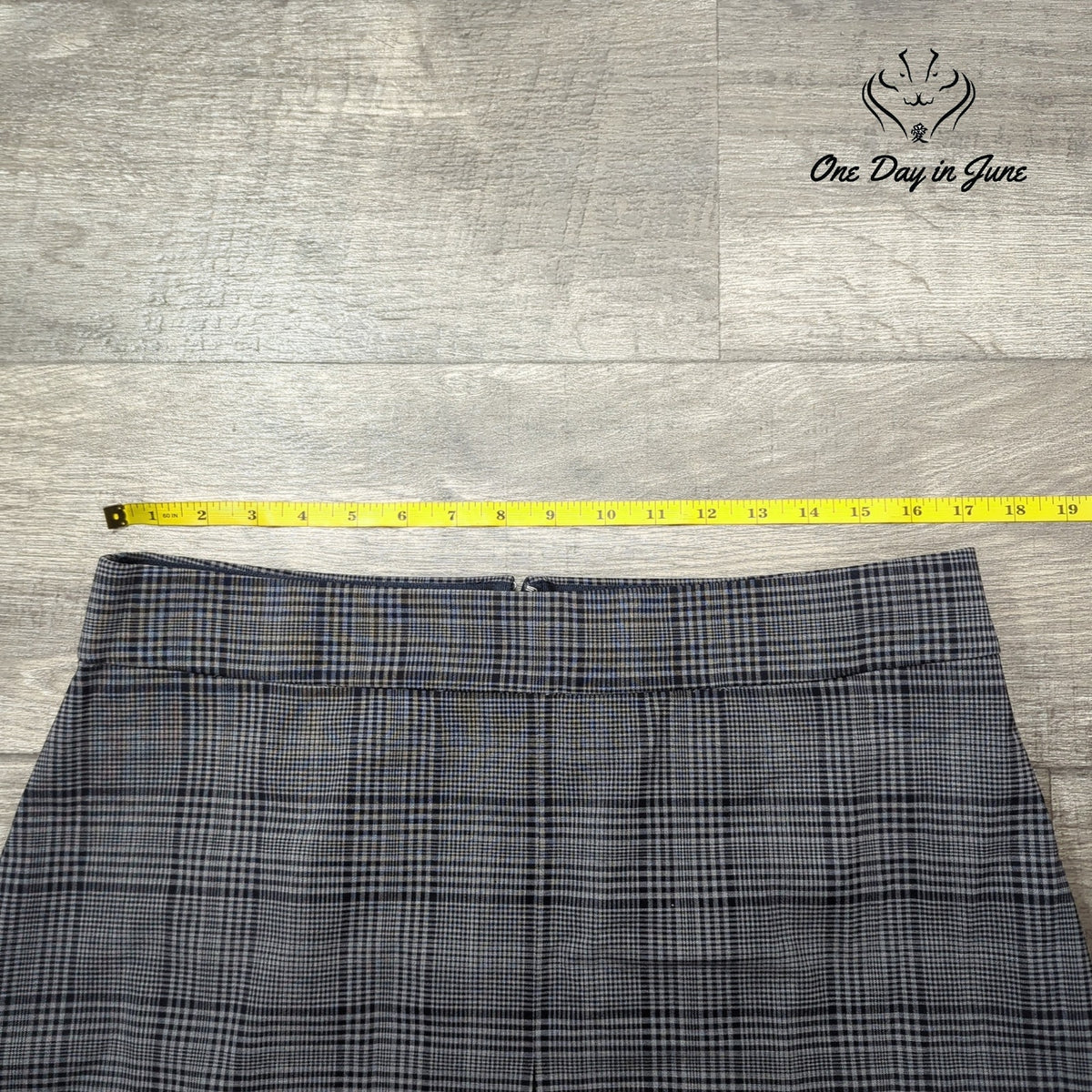 J.Crew Pleated Mini Skirt Italian Plaid Stretch Wool NWT Size 14