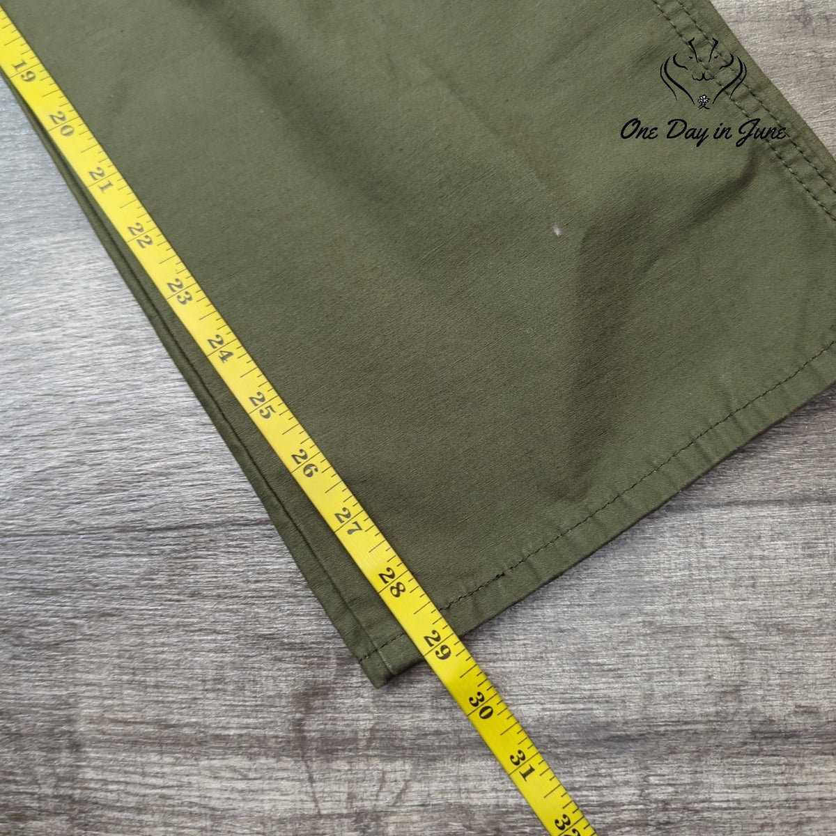 Levi's Ribcage Straight Utility Pants Olive Green High Rise NWT Size 31X29