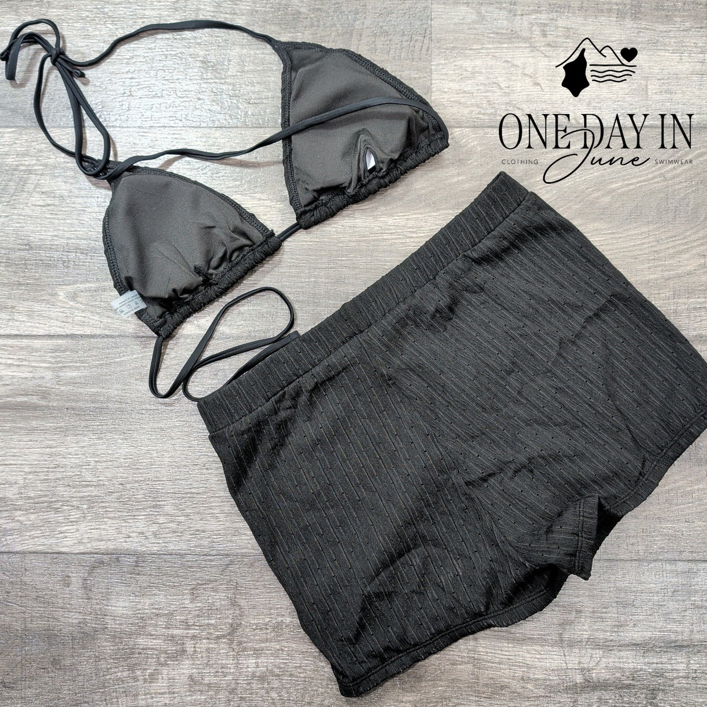 Aleumdr Adjustable Triangle Shorts Set Size M