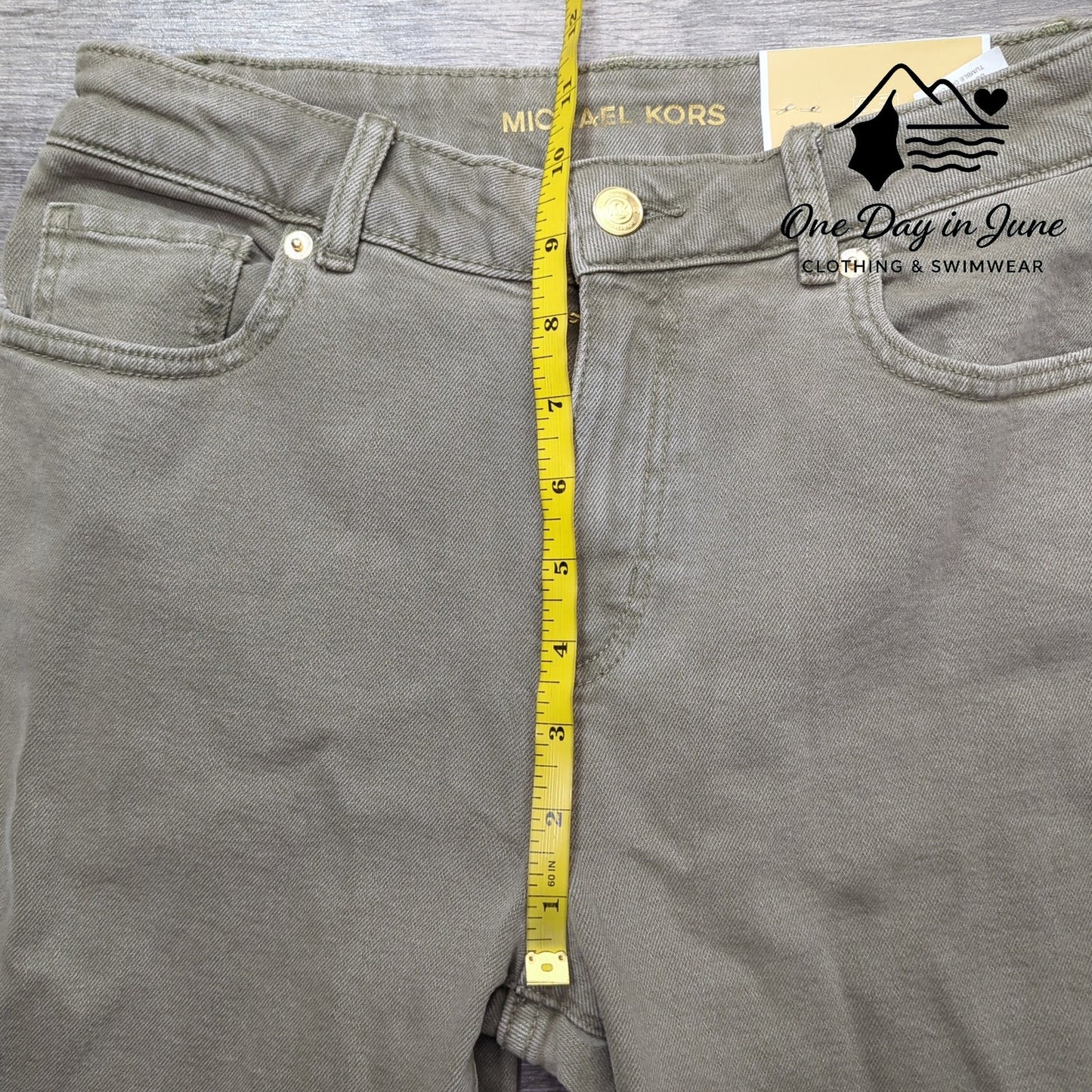 Michael Kors Selma Skinny Ankle Jeans Size 4