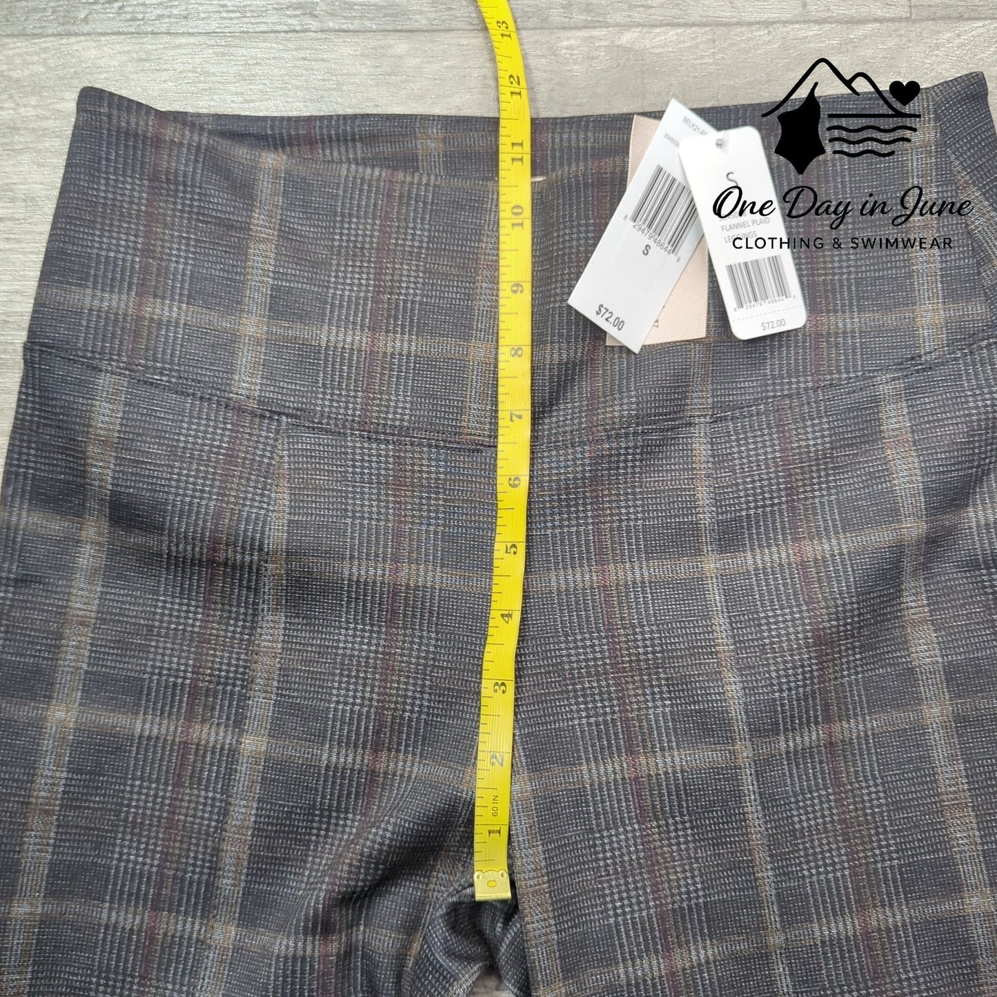 philosophy Flannel Plaid Leggings Pants Size S