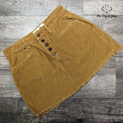 Indigo Rein Corduroy Mini Skirt Size 9