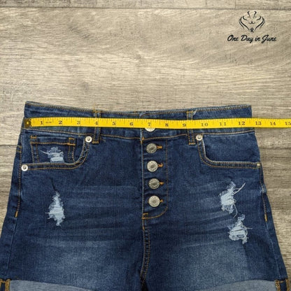 Love Tree Denim High Waist Shorts Size S