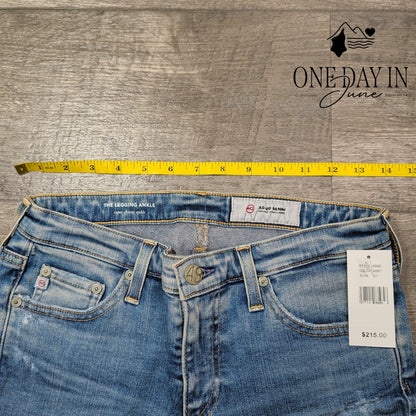 AG Adriano Goldschmied NWT The Legging Ankle Jeans Super Skinny $215 Size 4 (27)
