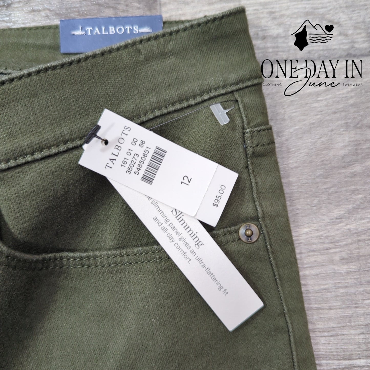 Talbots High Waist Skinny Leg Jegging Jeans Size 12