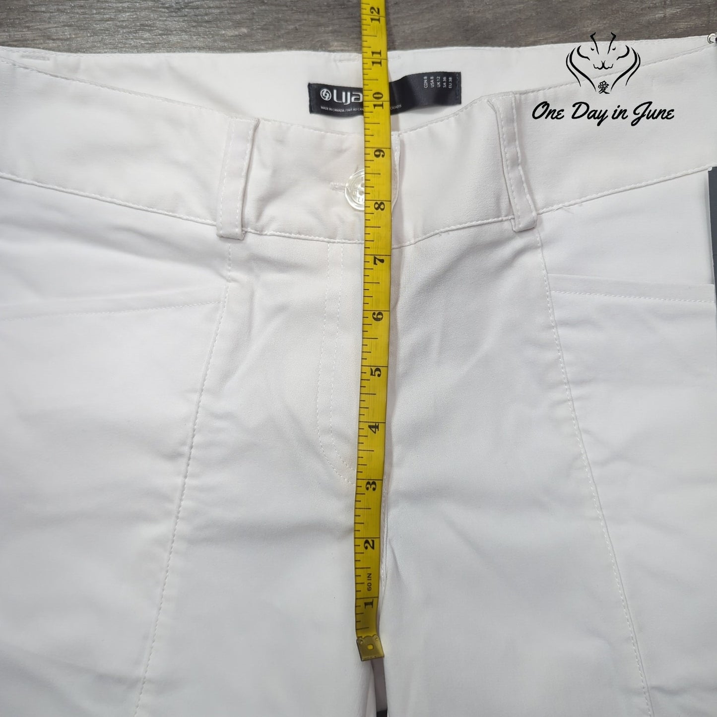 Lija Cropped Pants Size 8