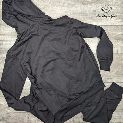 Amzbrly Distressed Worldwide Jogger Set Size M