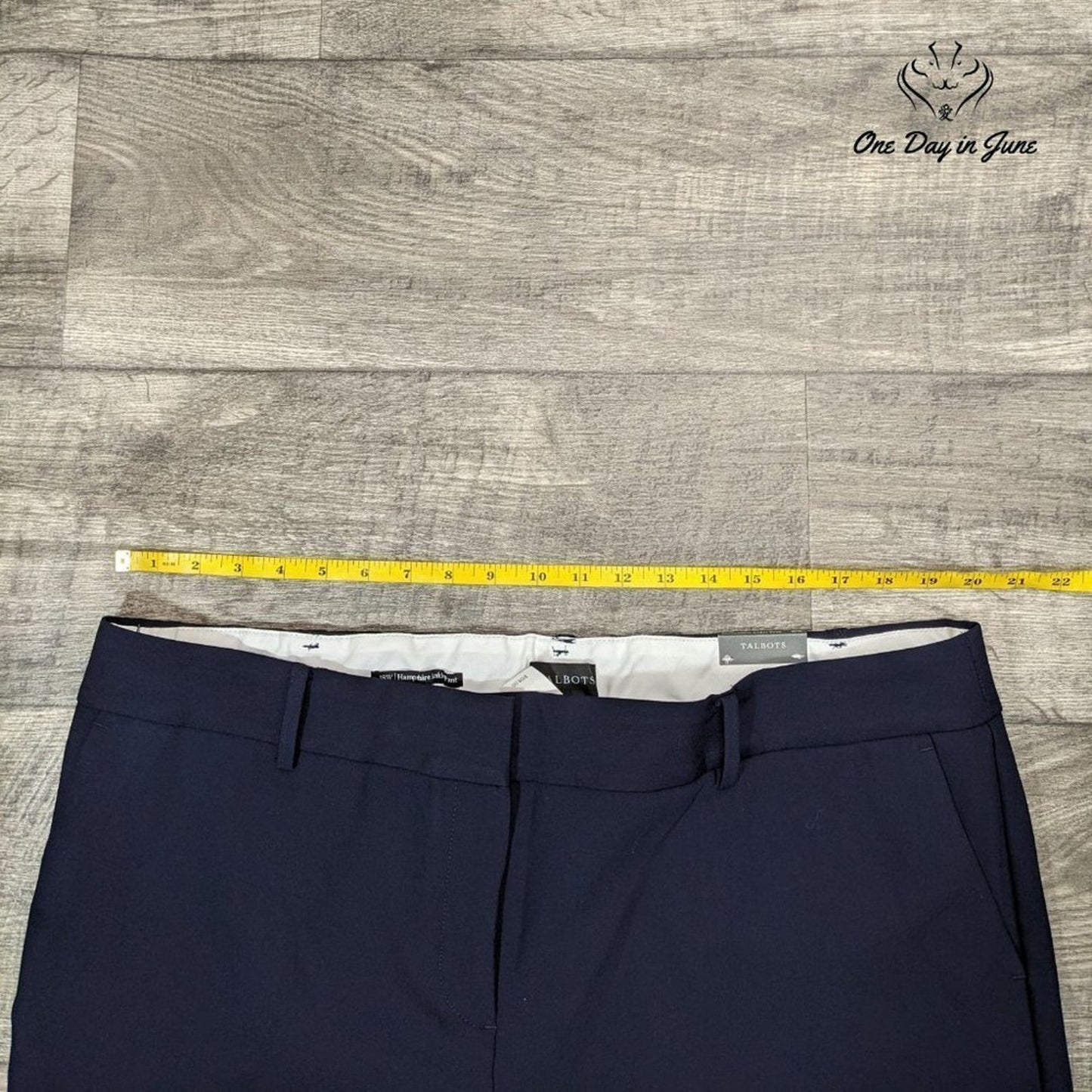 Talbots Plus Size Hampshire Ankle Pants Size 18W