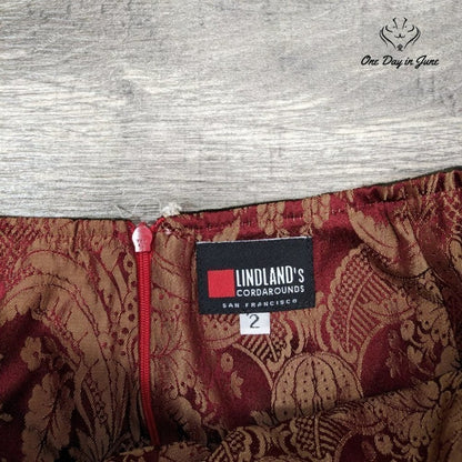Lindland's Cordarounds Corduroy Skirt Size 2