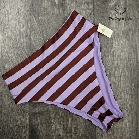 American Eagle Outfitters Aerie High Cut Cheeky Bikini Bottom Size L