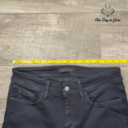 Cabio Jeans Jeans Luxury Edition Skinny Jeans Dark Navy Blue Stretch Size 8