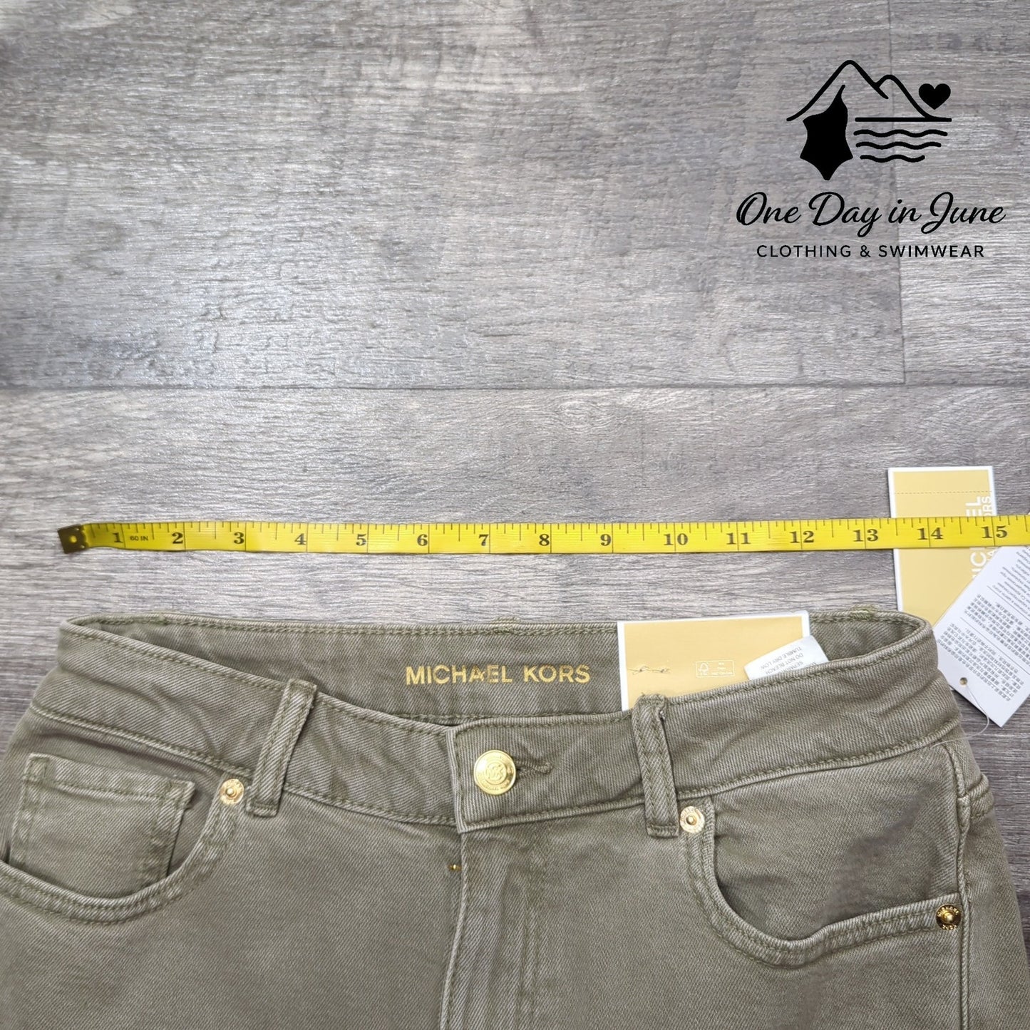 Michael Kors Selma Skinny Ankle Jeans Size 4