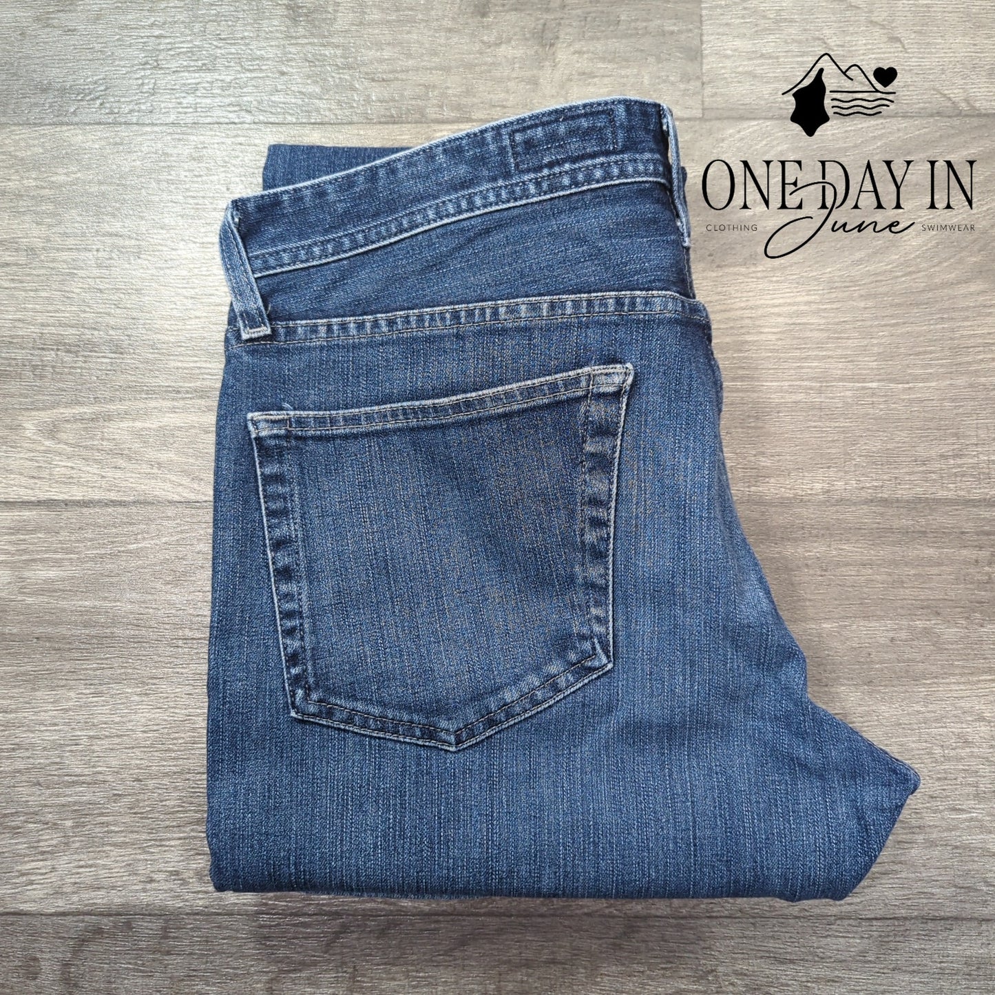 AG Adriano Goldschmied The Tellis Straight Leg Jeans Size 36X34
