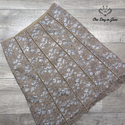 Loft Studio Lace Layered Skirt Size 10