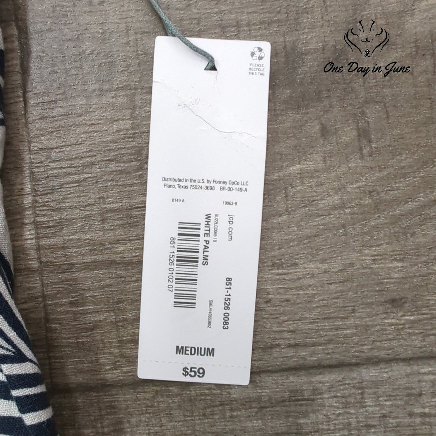 Liz Claiborne Button Front Long Sleeve Linen Top Size M