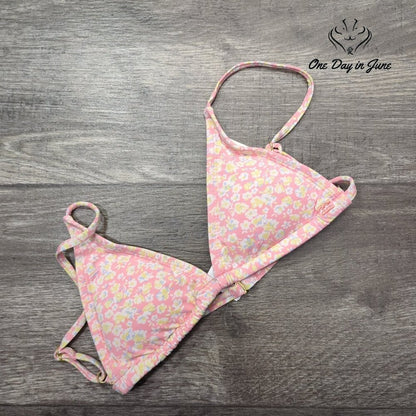 Billabong Ditsy Darling Slide Bikini Top Size M