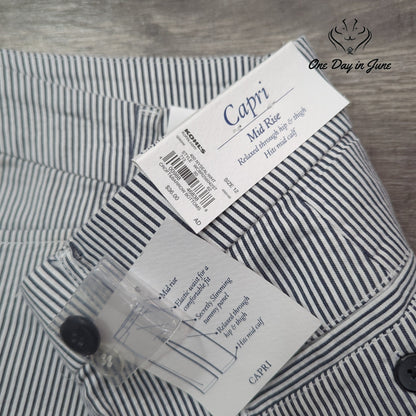 Croft & Barrow Comfort Waist Mid Rise Capri Pants Size 12