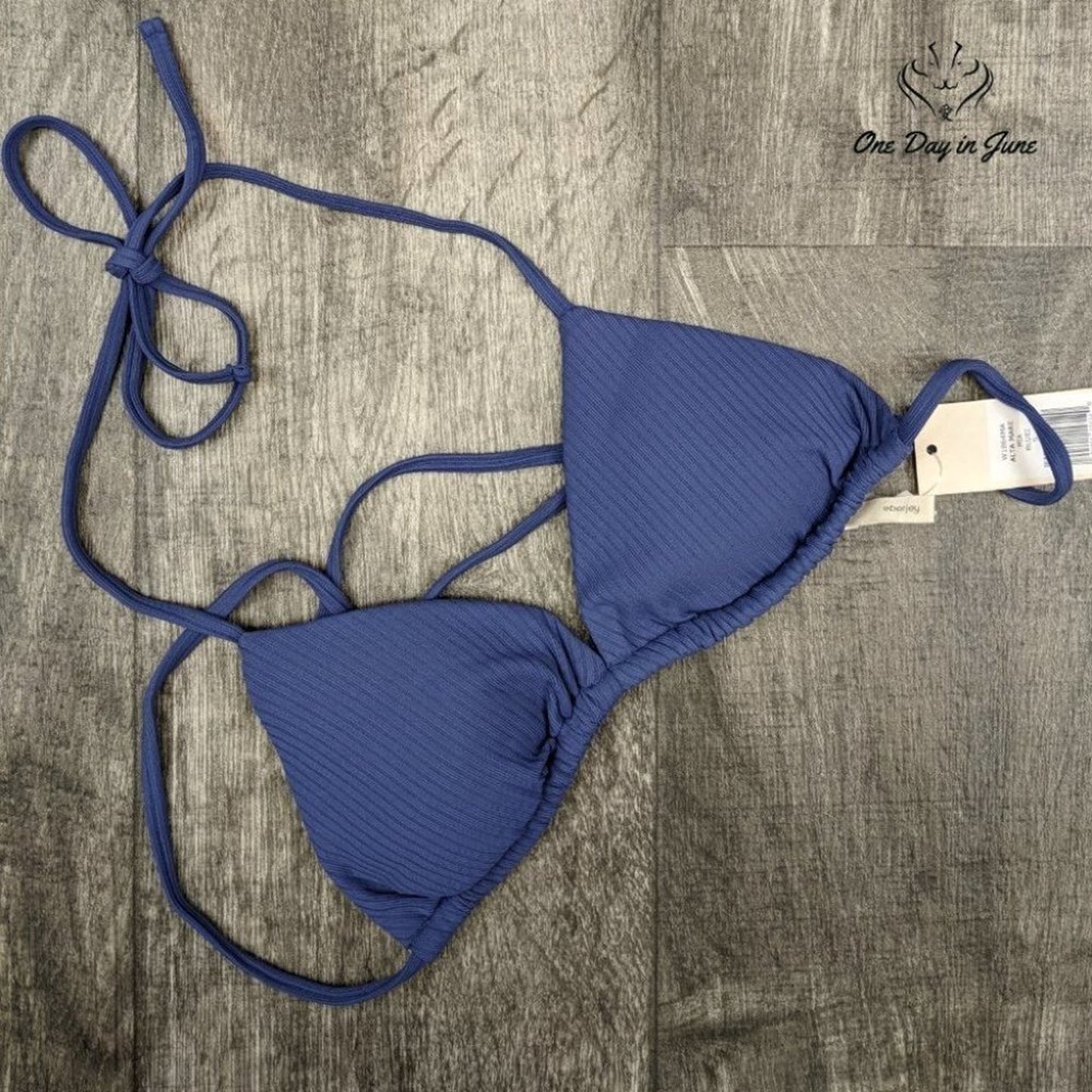 Eberjey Alta Mare Mia Bikini Top Swimsuit Size S