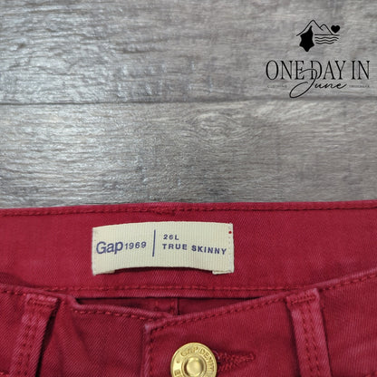 Gap True Skinny Jeans Size 28L (6L)