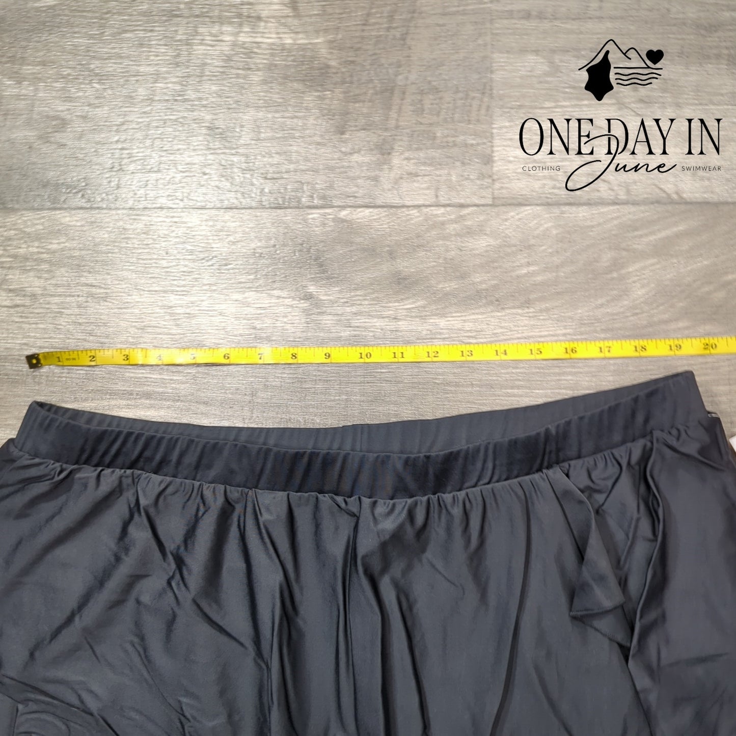 New Directions Plus Size Skirted Bikini Bottom Size 3X