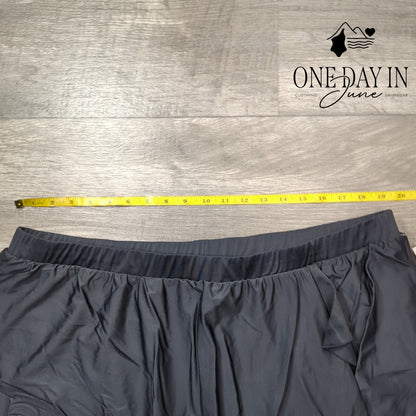 New Directions Plus Size Skirted Bikini Bottom Size 3X