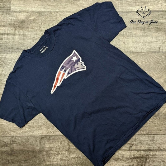 Patriots Tom Brady T Shirt Size L