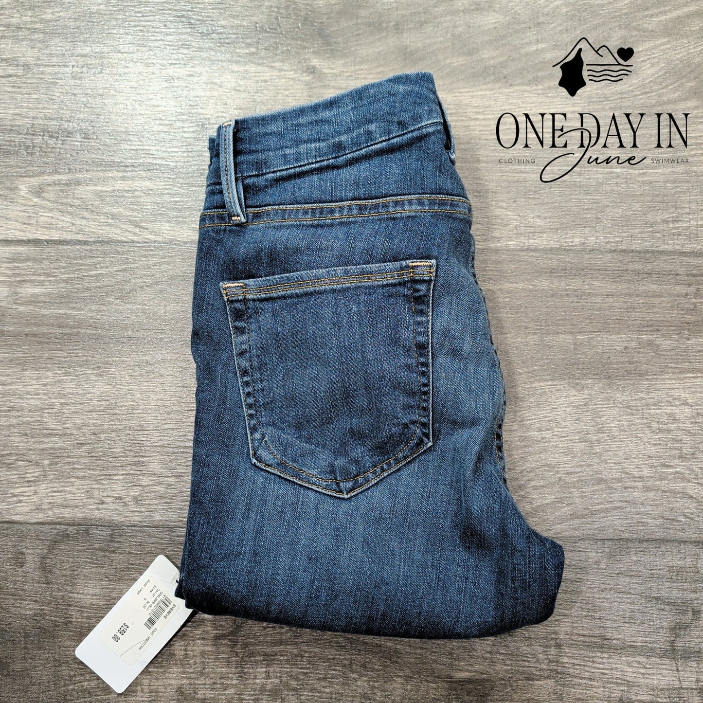 Good American Good Legs Skinny Jeans Blue High Rise Stretch NWT Size 6
