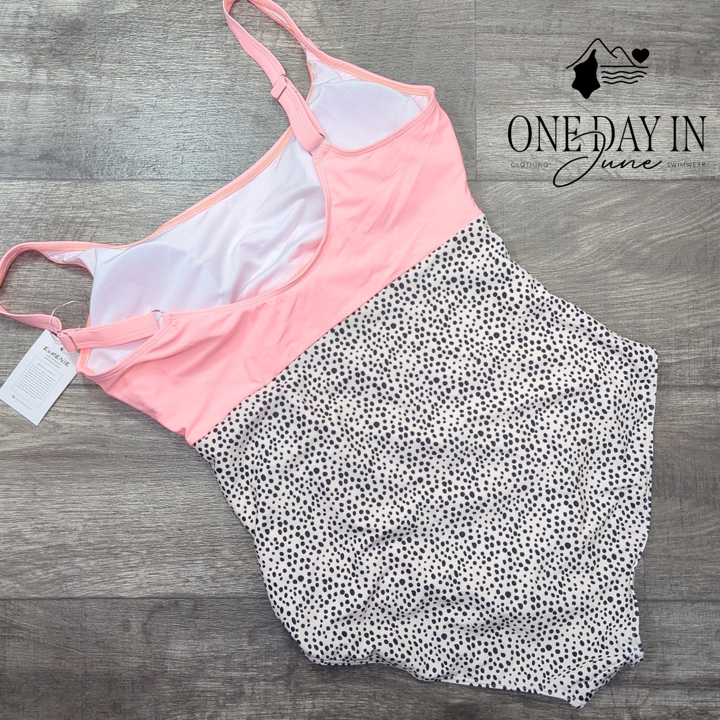 Eomenie Cut Out One Piece Swimsuit Size XL