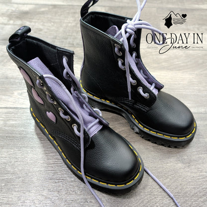 Dr. Martens 1460 Heart Lug Sole Boot Size 5