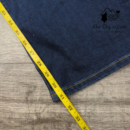 Kim Rogers Pull On Tummy Control Straight Leg Jeans Size 16