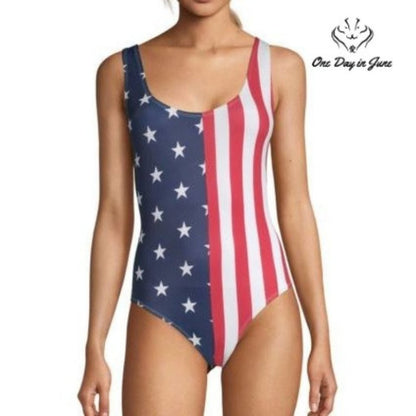 City Streets Juniors Flag One Piece Size XS