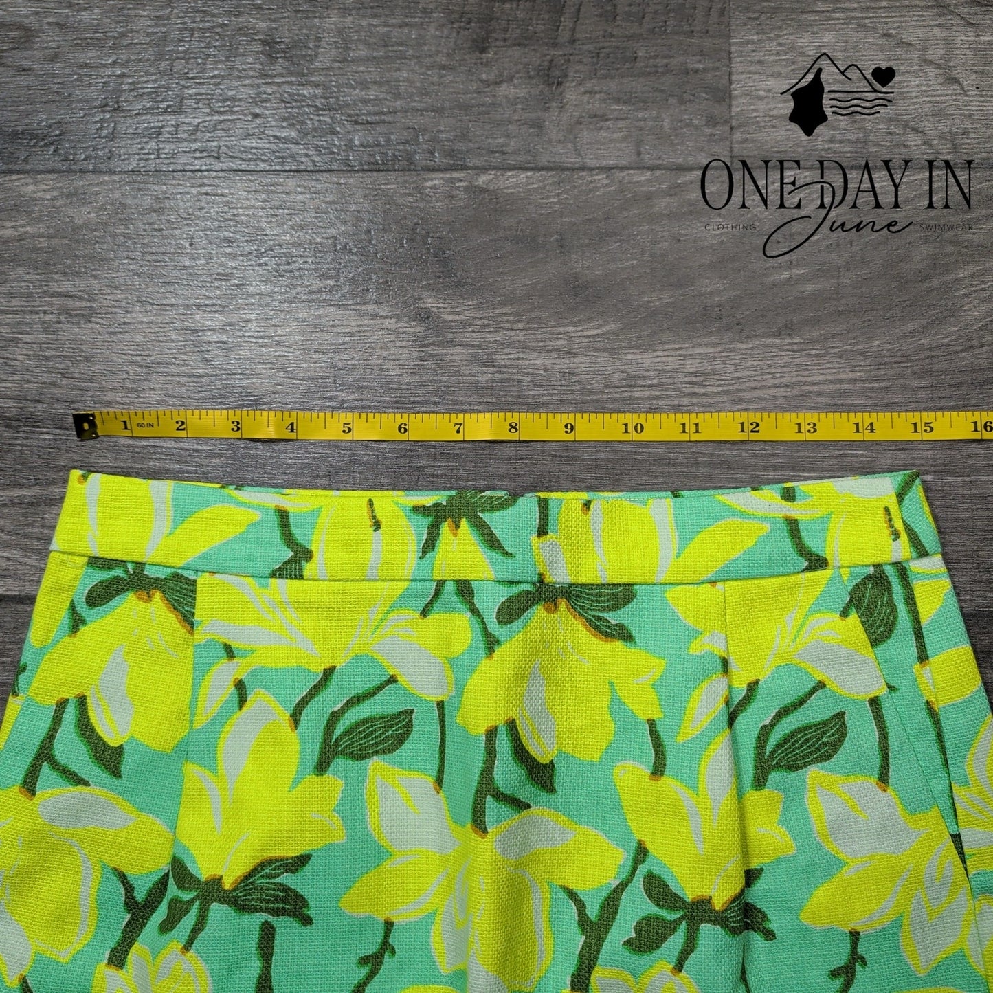 J.Crew Floral Mini Skirt Size 4