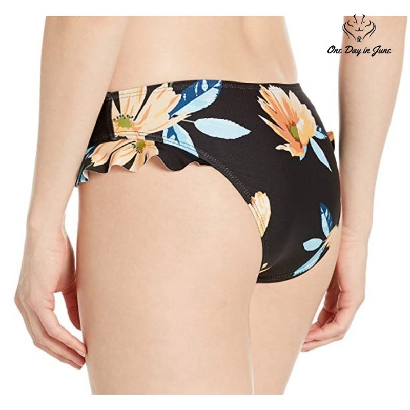 Ella Moss Ruffle Side Bikini Bottom Swimwear Size XS