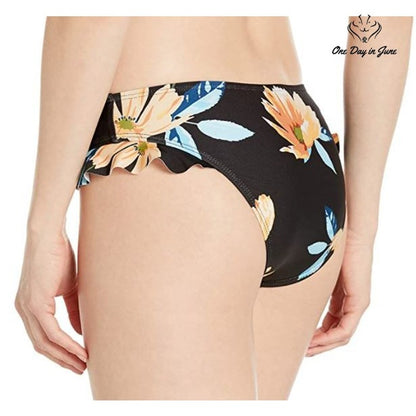 Ella Moss Ruffle Side Bikini Bottom Swimwear Size XS