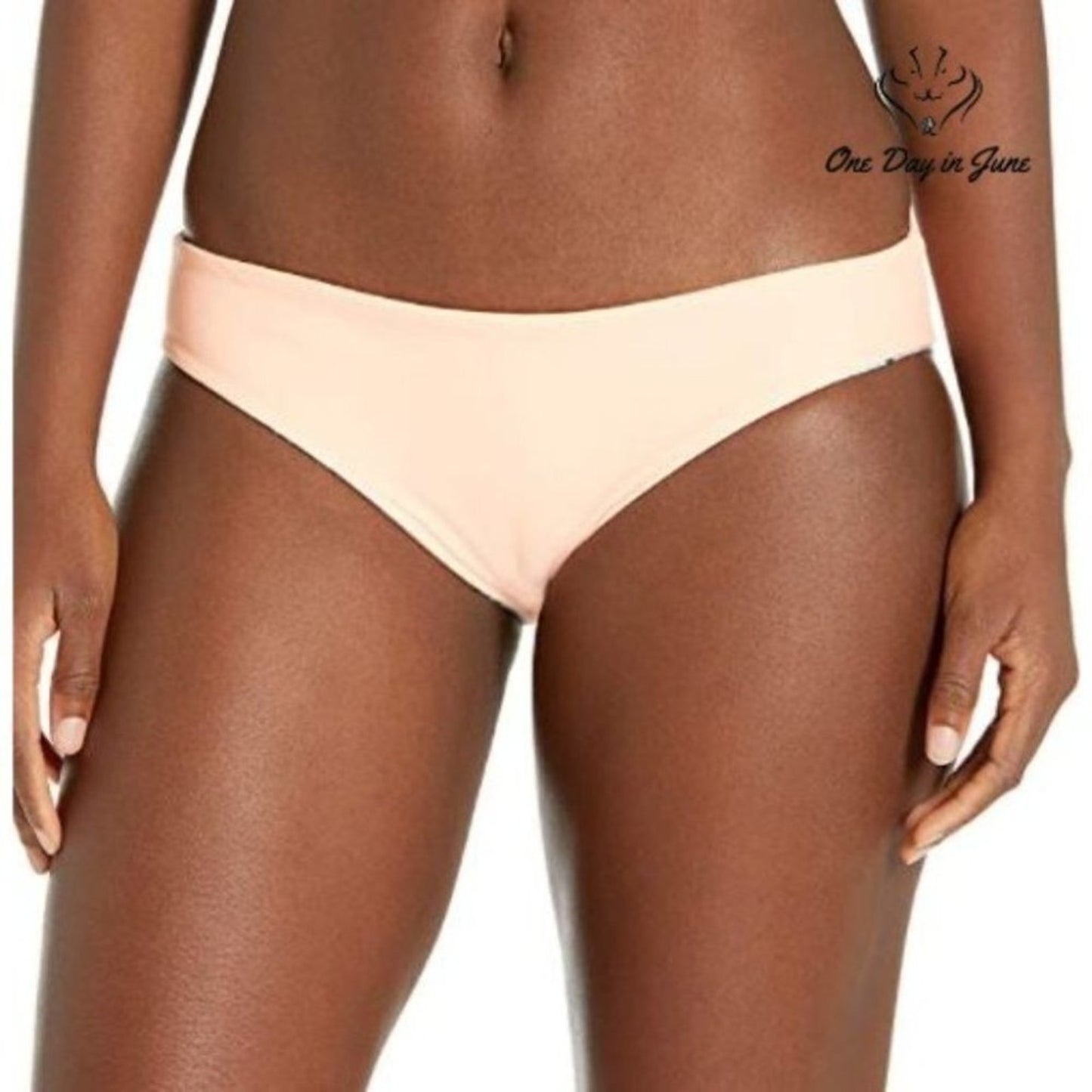 Cyn Luca Reversible Scoop Bikini Bottom Swimsuit Size XL