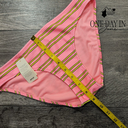 American Eagle Outfitters Aerie Striped Bikini Bottom Size S