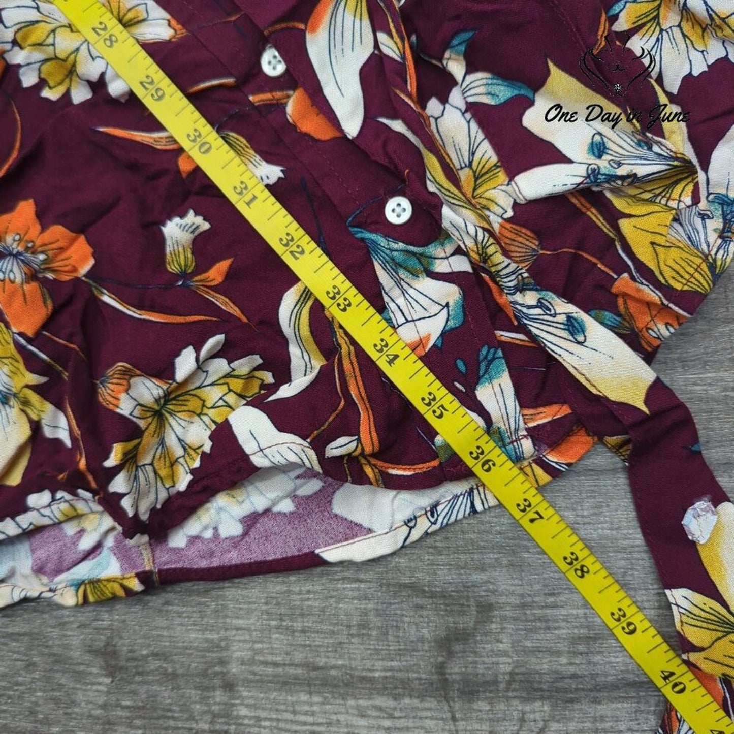St. John's Bay Long Sleeve Button Front Tie Dress Size XS