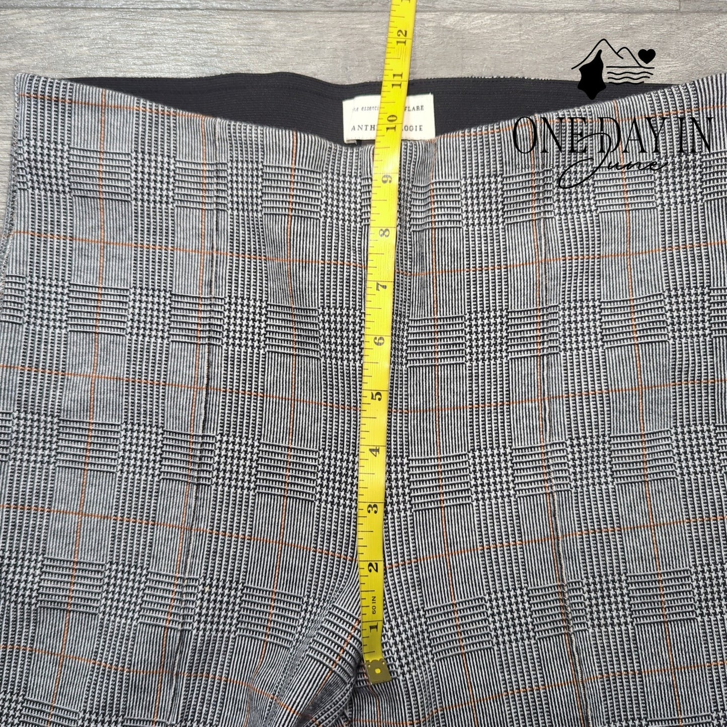 Anthropologie The Essential Crop Flare Pants Size 8