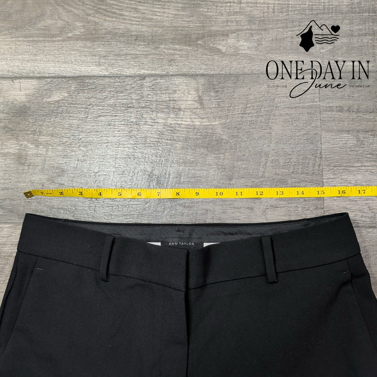 Ann Taylor The Jayne Dress Pants Black Petite NWT Size 10P