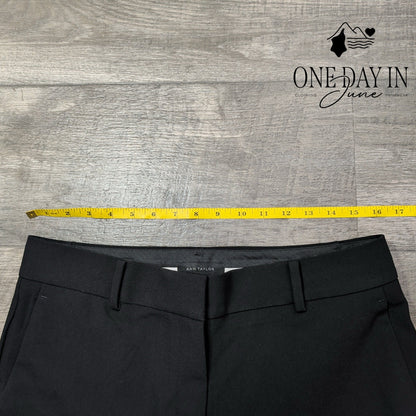 Ann Taylor The Jayne Dress Pants Black Petite NWT Size 10P