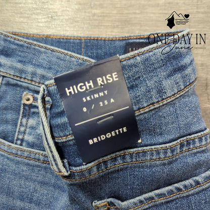 Lucky Brand Bridgette High Rise Skinny Jeans Size 0 (25)