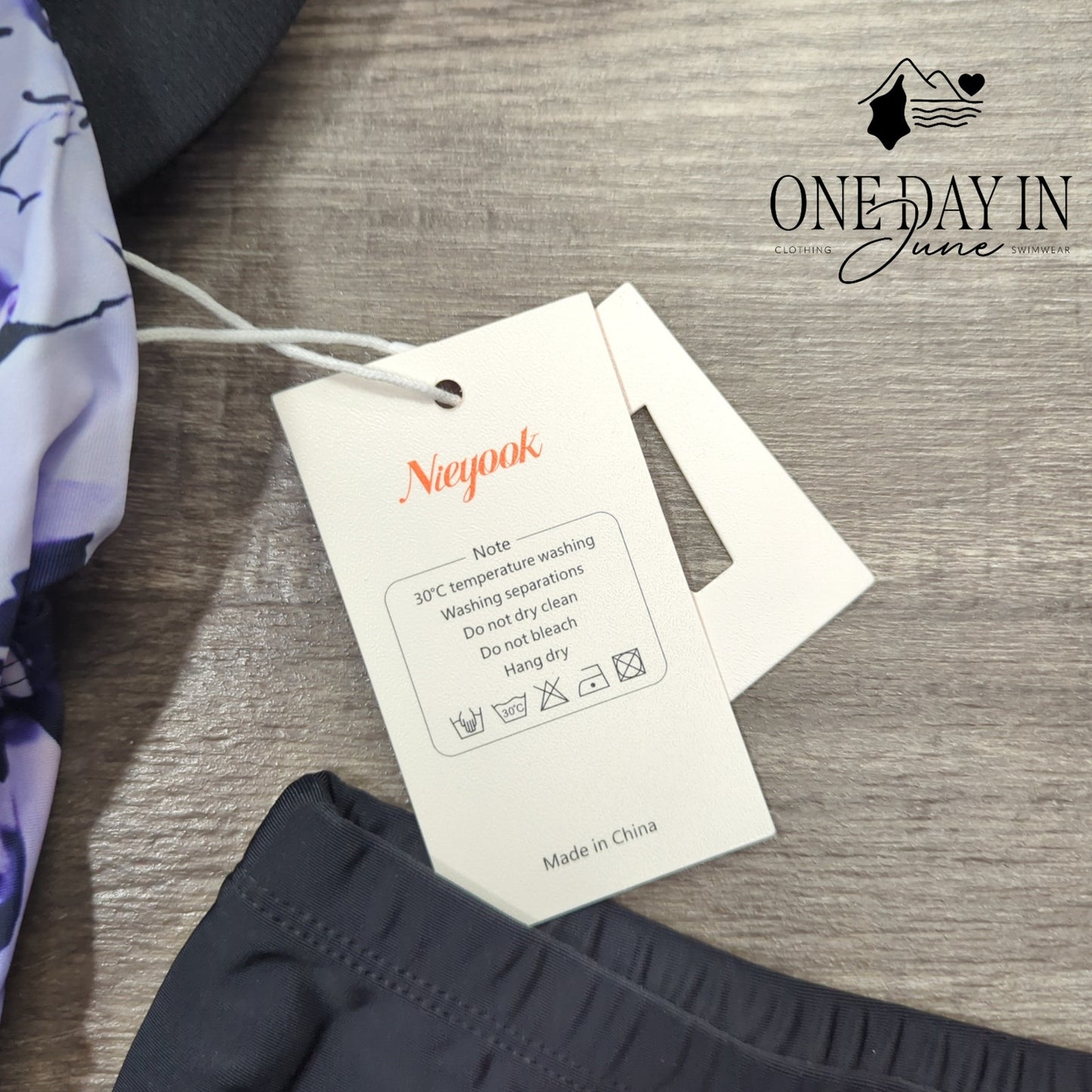 Neiyook Plus Size Swimdress Boyshort Tankini Swimsuit Size 24W