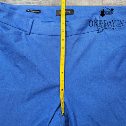 Talbots Hampshire Ankle Pants Size 14